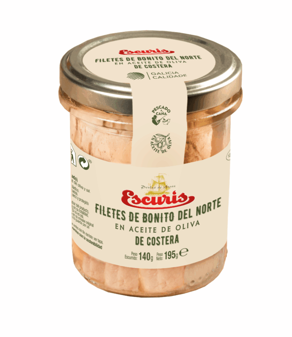 Filetes de Bonito del Norte - Escuris en conserva gourmet