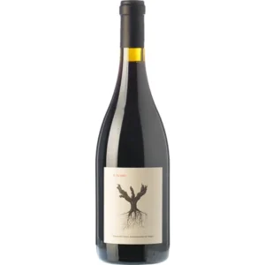 Botella elegante del vino PSI 2022 de Dominio de Pingus sobre fondo blanco